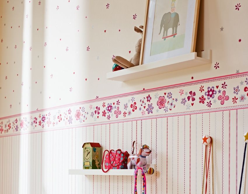Border for wallpaper: tips on choosing and placing edging on the walls