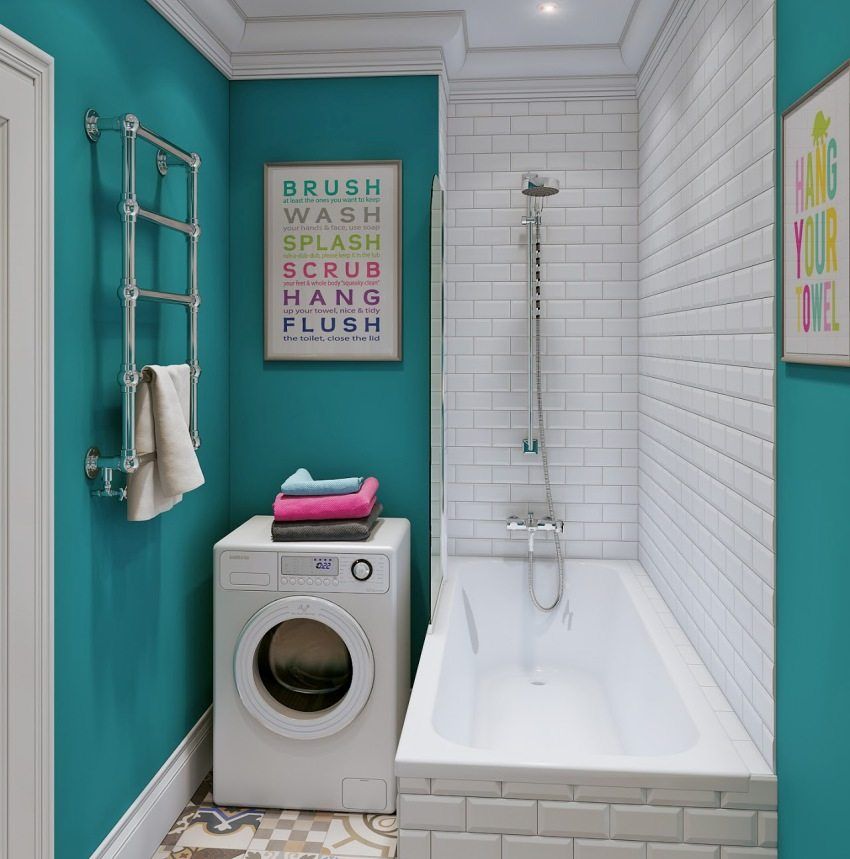 Photo repair the bathroom of small size: create a bathroom wisely