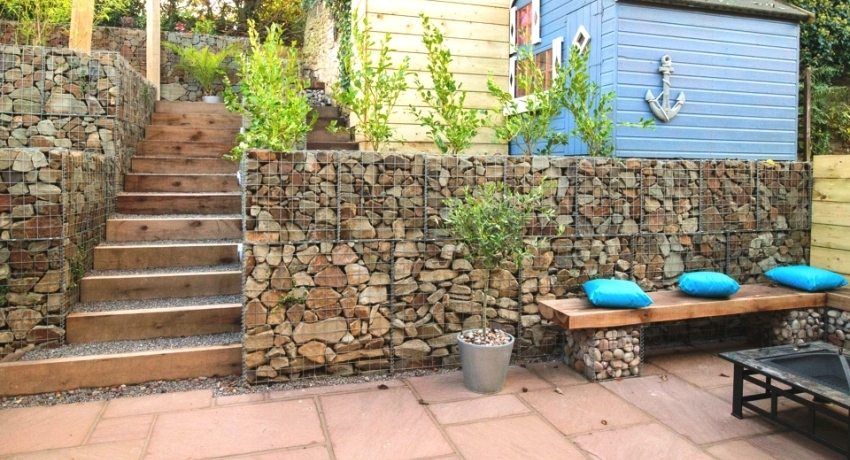 Gabions do-it-yourself: step-by-step instructions for creating stone structures on the site
