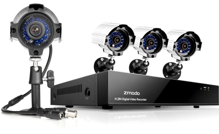 Ready-made video surveillance kits for private homes: reliable housing protection