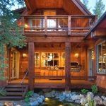 The porch of a wooden house. Photo gallery from professionals