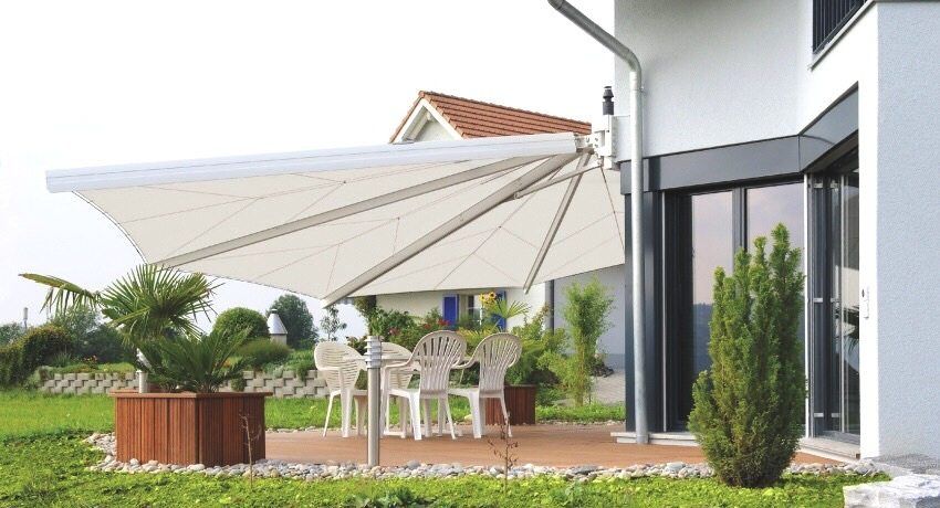Sheds and awnings for the terrace and veranda: an elegant home decoration