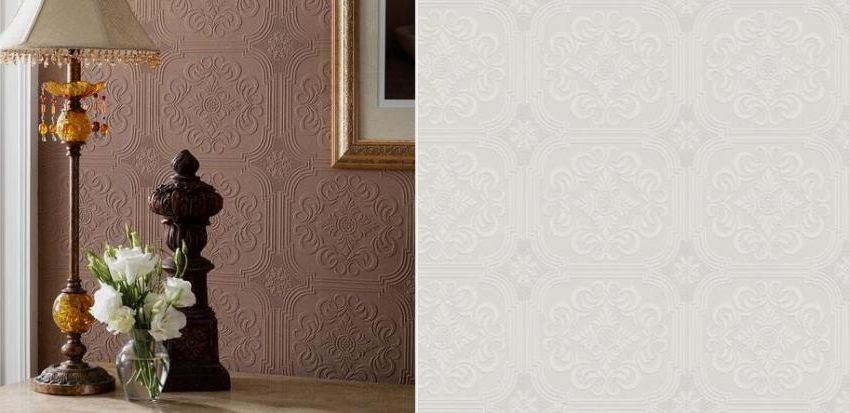Wallpaper for painting: the pros and cons of finishing material