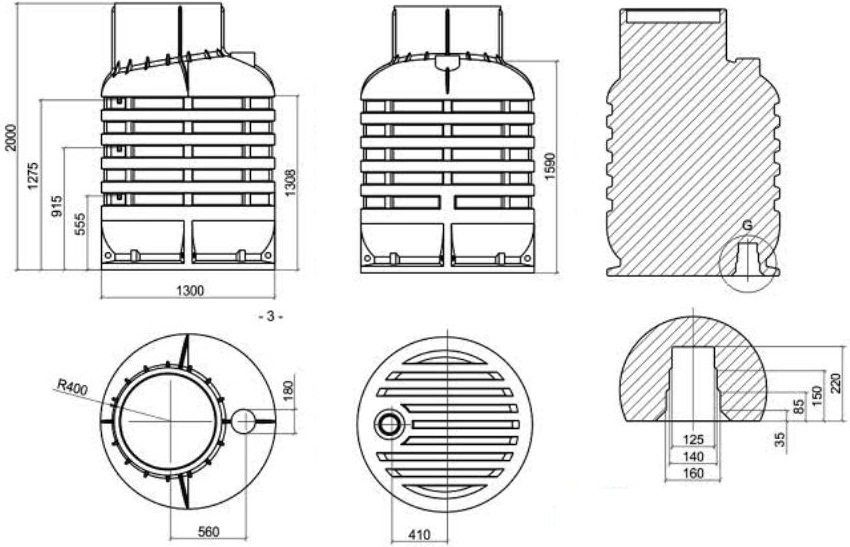 Plastic caisson for the well: how to choose and install