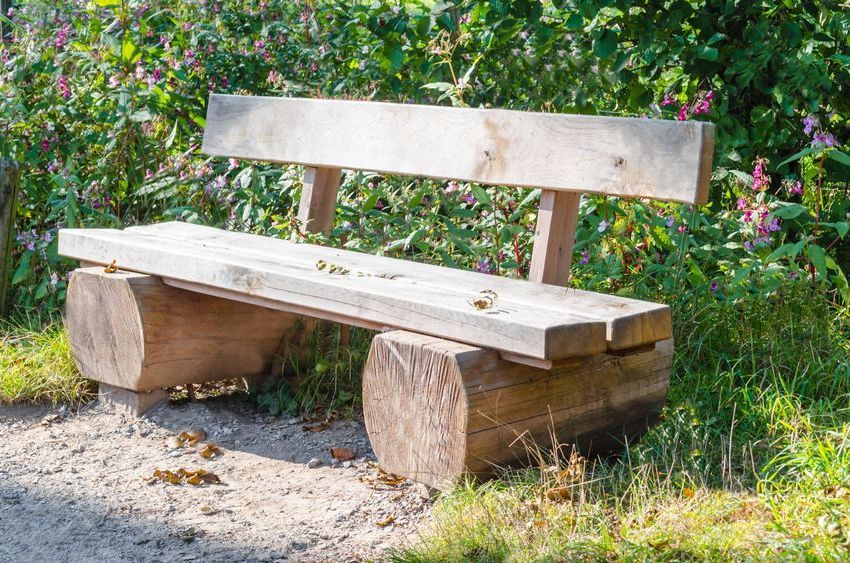 Bench made of wood with their own hands for the backyard