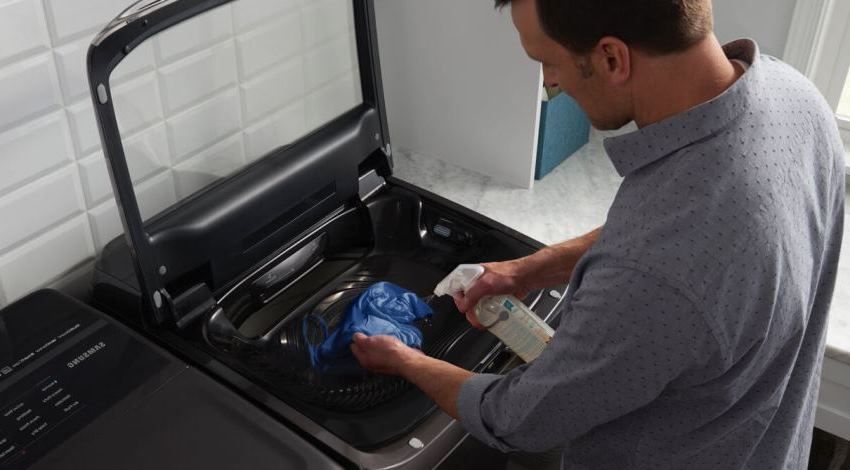 Top-loading washing machine: choosing appliances for the home