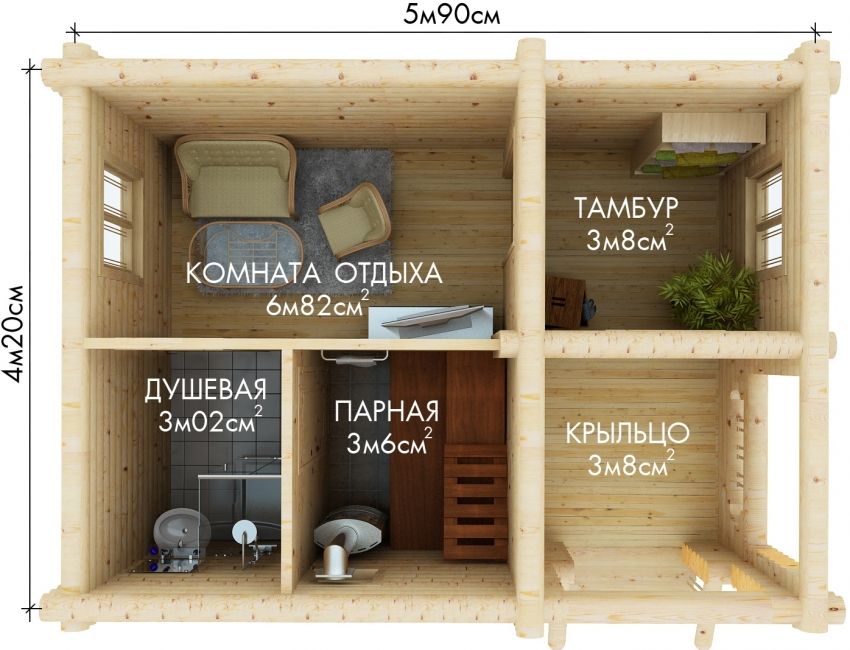Construction of baths in the country: video instructions and tips for building