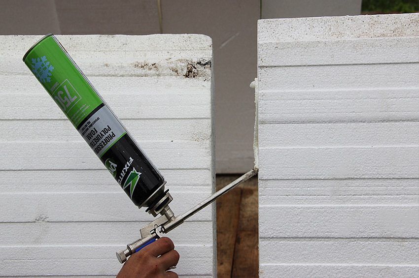 Weatherization of the walls outside with polystyrene foam do it yourself video