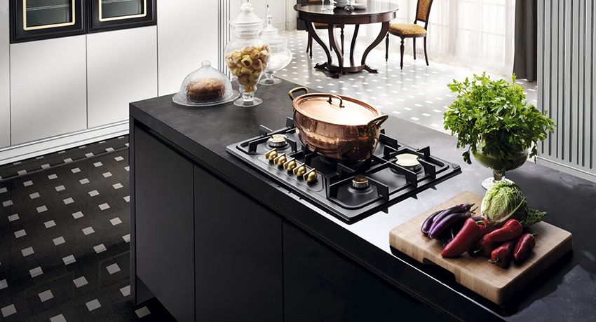 Gas cooktop: a classic option for modern kitchen