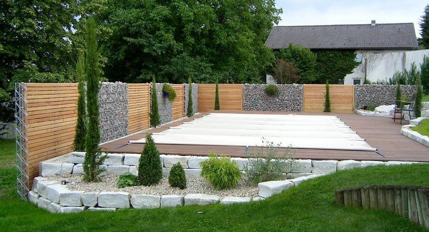 Fence from the gabion do it yourself: step by step instructions