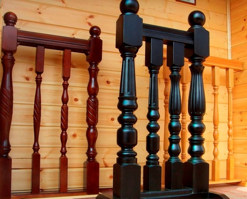 Balusters of wood: the concept, types, rules for selection and installation