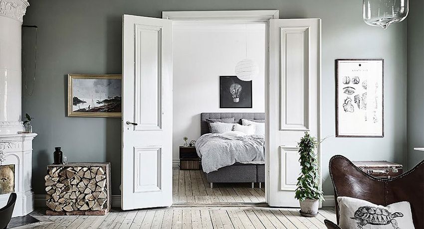 White doors in the interior: interesting ideas and unusual design solutions