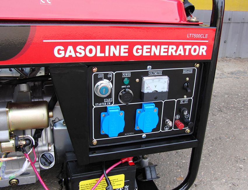 Gasoline generator for home and garden: device and characteristics of the unit