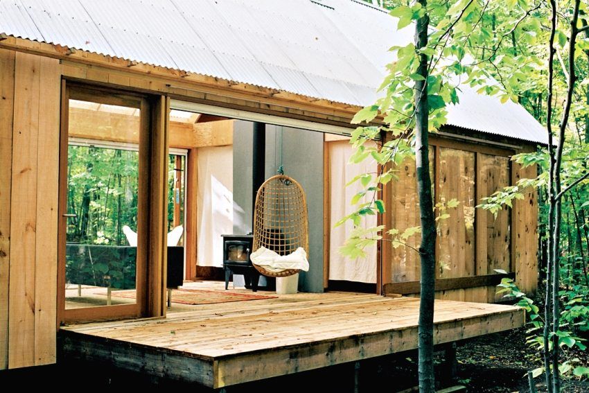 Double-room cottages with toilet and shower: create a comfortable environment