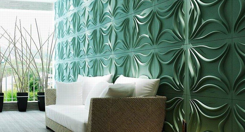 Decorative panels for interior walls