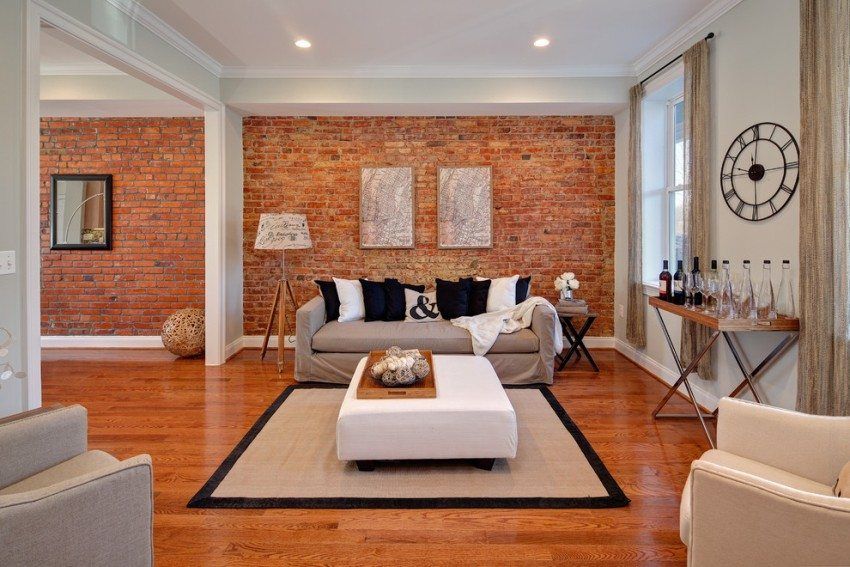 Decorative brick for interior decoration and its properties