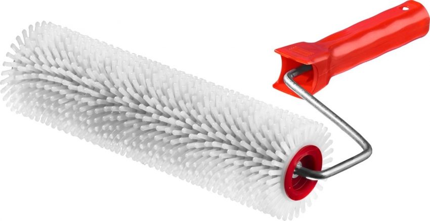 Decorative roller for walls: features of the use of tools for painting
