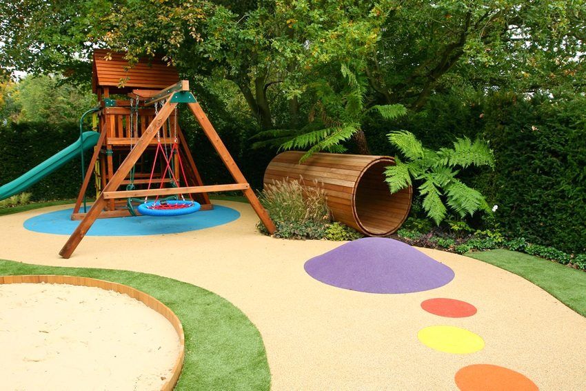 Do-it-yourself playground: photos and ideas for building a play area