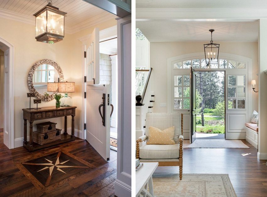 Design a hallway in a private house: photo ideas for creating the original interior