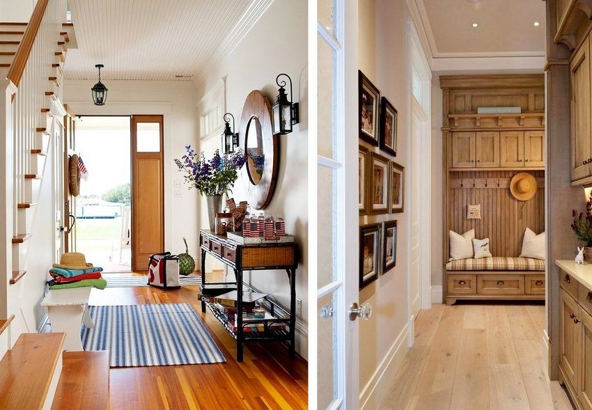 Design a hallway in a private house: photo ideas for creating the original interior