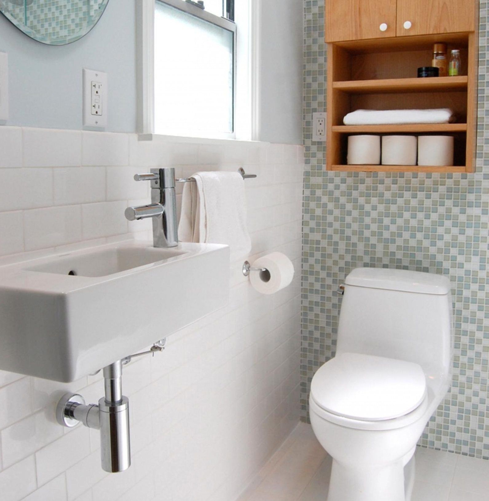 Small size toilet design: photos and tips