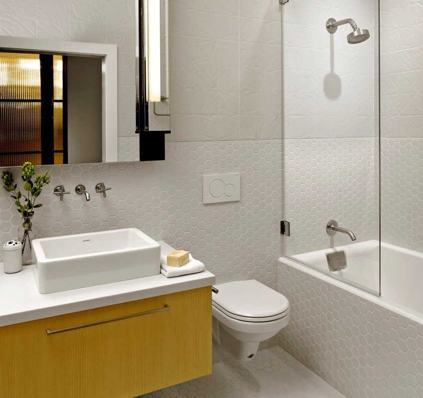 Design of bathrooms combined with a toilet: photos of interiors and interesting solutions