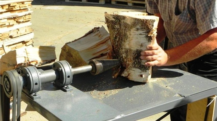 Wood splitter with their own hands: drawings, photos, instructions