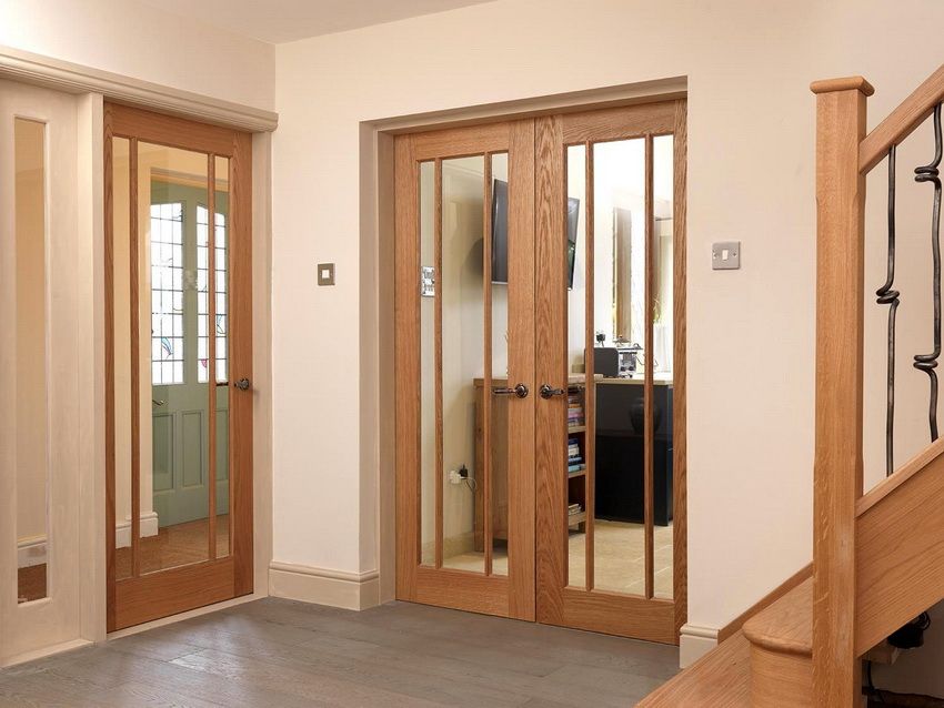 Interroom wooden door: a variety of models for every taste
