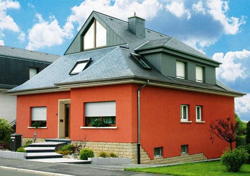 Facade paint for exterior plastering: properties and types