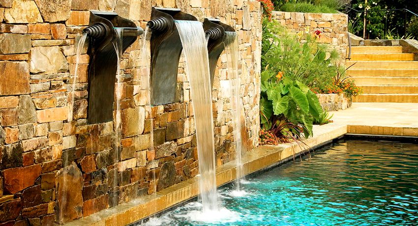 Fountain for the garden: a paradise on its own site