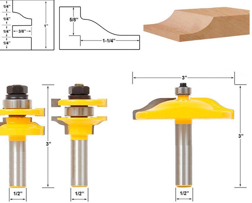 Mill on a tree for a manual milling cutter: versions and the characteristic of products