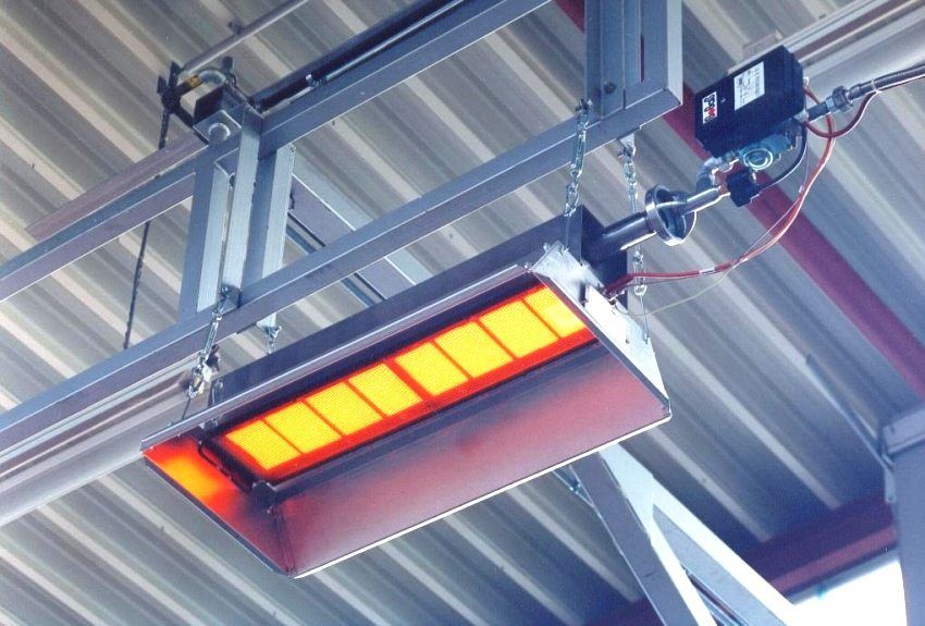 Gas infrared heaters from the cylinder: the types and features