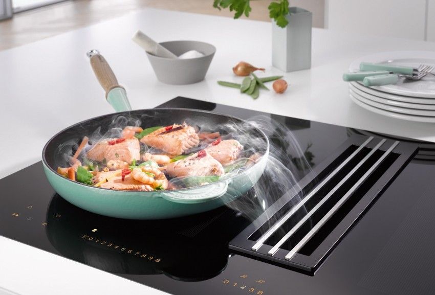 Induction hob: functional device for modern kitchens