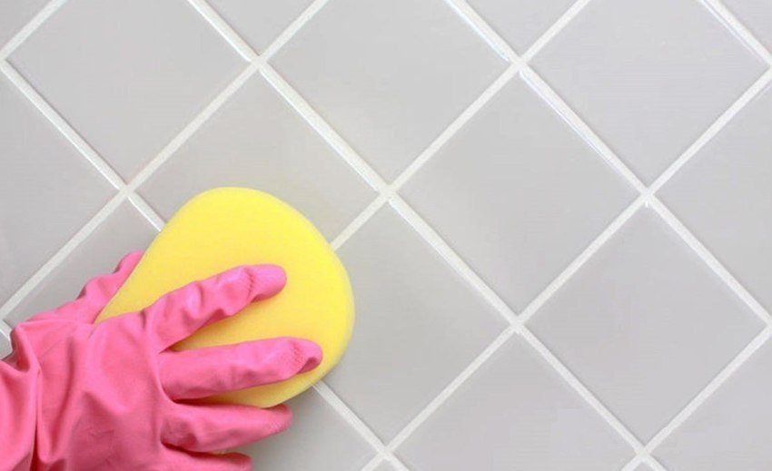 How to do grout tile in the bathroom with their own hands