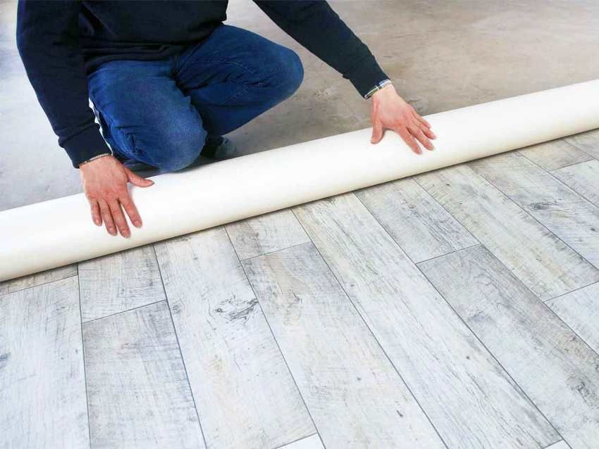 How to lay linoleum: the rules of cutting and laying flooring
