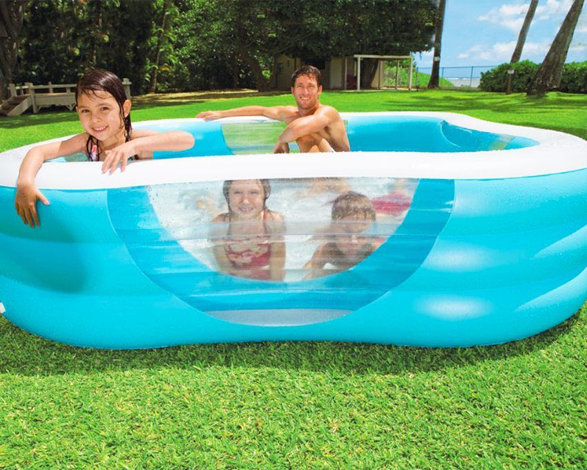 Which pool is better: inflatable or frame? Choose the optimal model