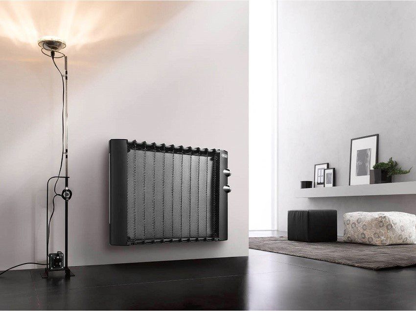 Wall-mounted electric heating convectors: types and characteristics