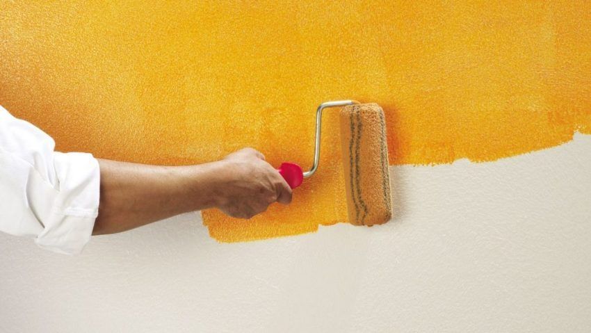 Paint for wallpaper for painting and features of its application