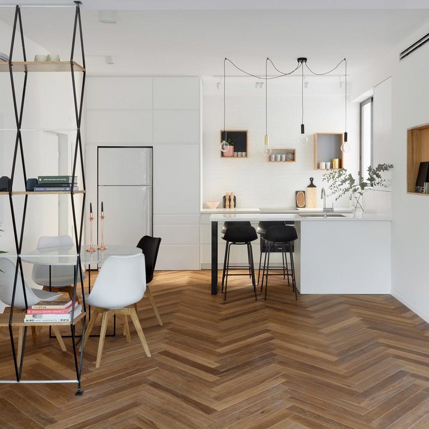 Laminate in the interior of the apartment: photos of vivid examples of room decoration