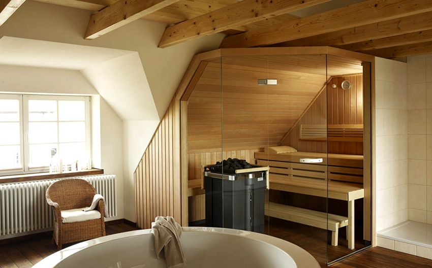 Furniture for baths and saunas: we equip a recreation room with taste