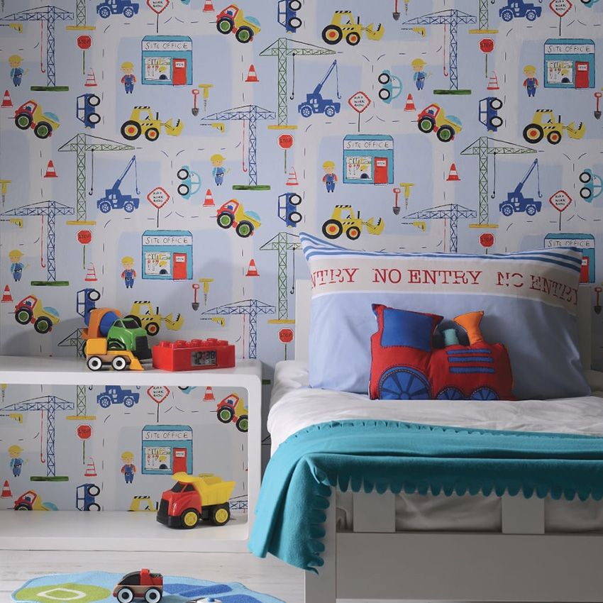 Wallpaper for a child's room for a boy: the choice of decoration, taking into account the age of the child