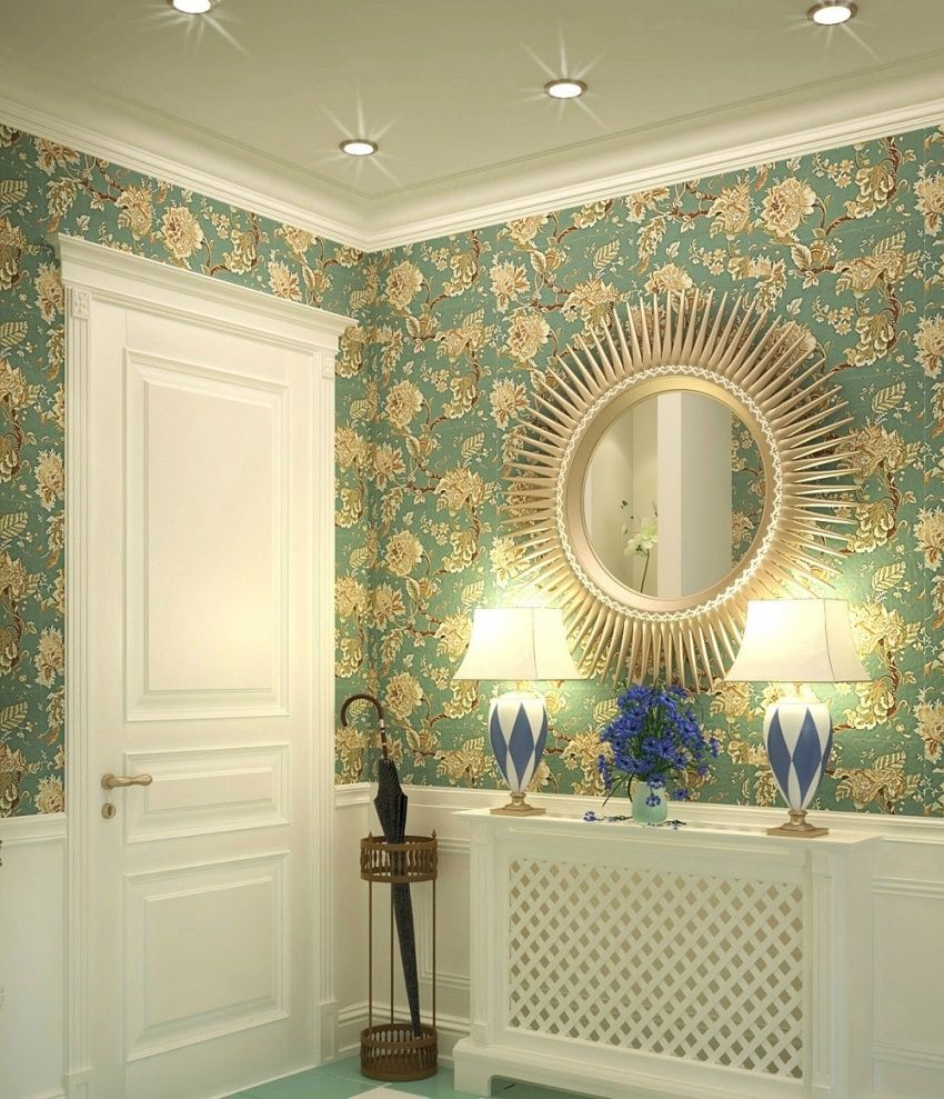 Provence style wallpaper for an elegant and luxurious design