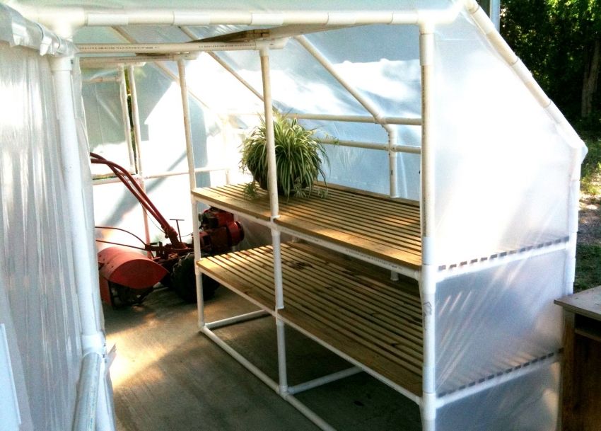 Greenhouse made of polypropylene pipes do it yourself: all the details of the construction