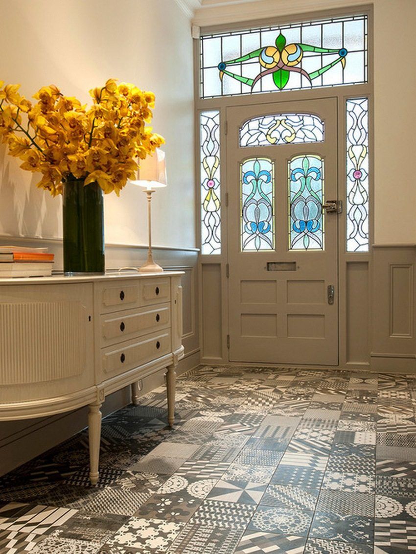 Tile on the floor for the corridor and the kitchen: photos, tips on choosing and laying