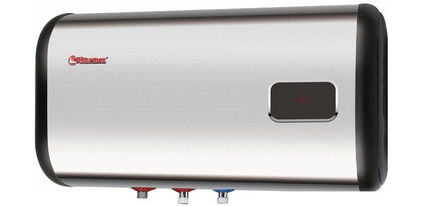 Flat accumulative electric water heater of 50 liters
