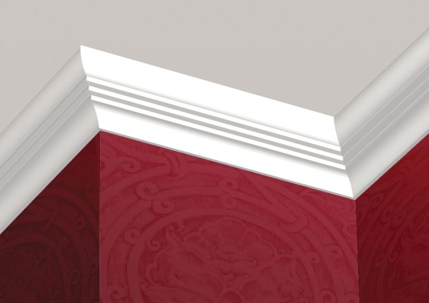 Ceiling polyurethane skirting: practical and decorative framing
