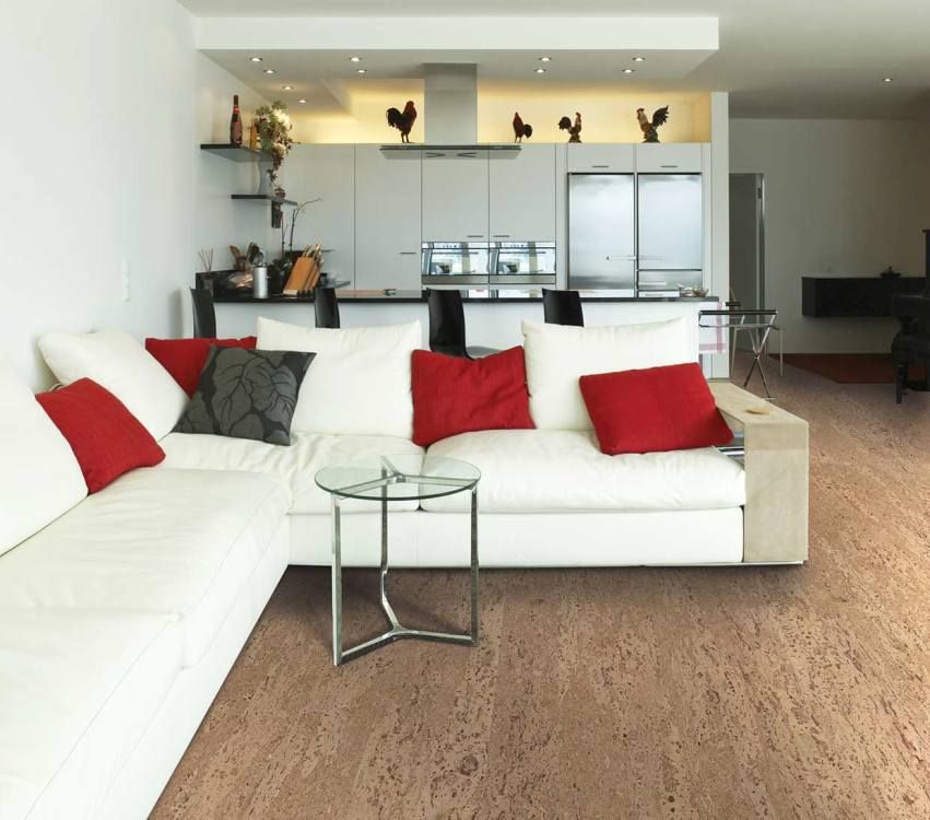 Cork flooring: types and properties of finish, features of use