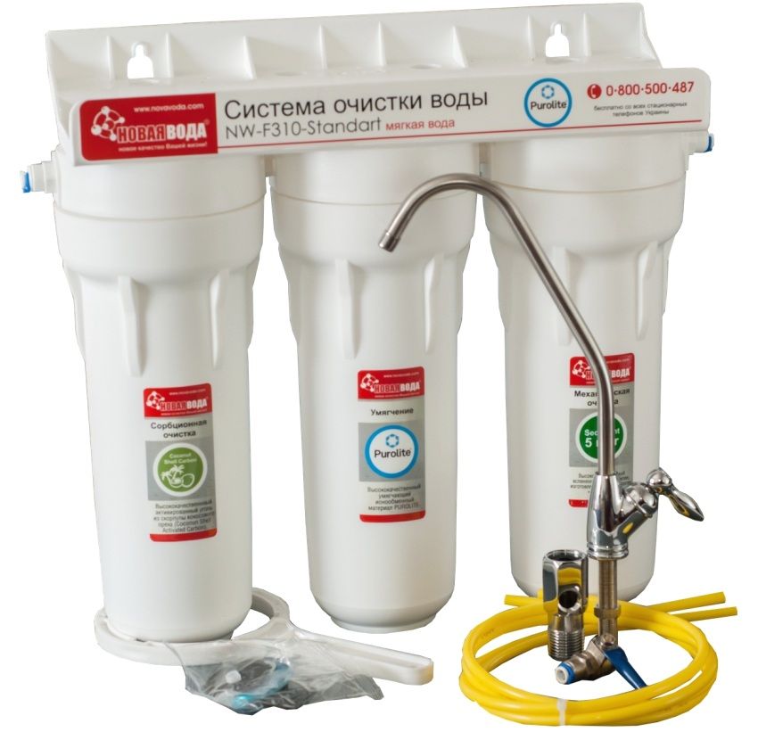 Flow-through main water filter: how to choose and install the device