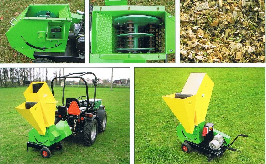 Garden shredder for grass and branches: assistant for the care of the site
