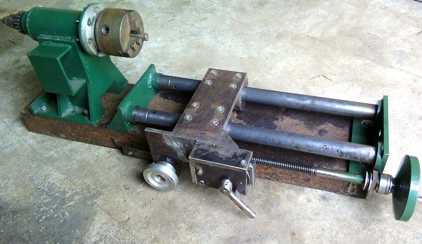 Homemade metal lathe with their own hands: manufacturing and operation